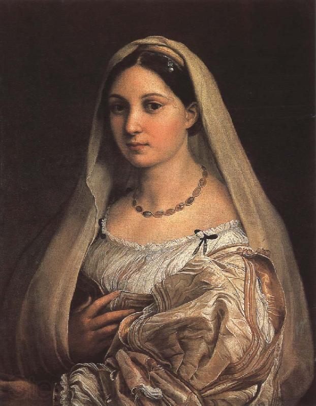 RAFFAELLO Sanzio Wearing veil woman France oil painting art